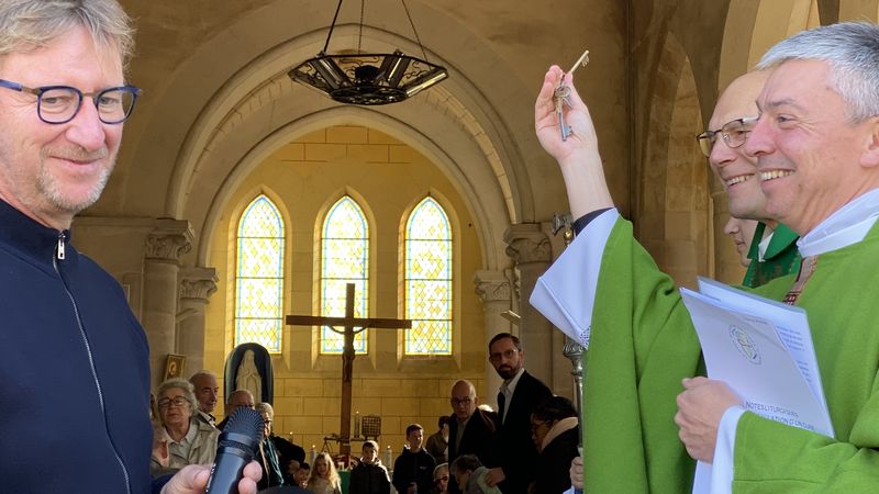 20191013 - Accueil de l'abbé Thierry Gard dans la paroisse Notre-Dame des Trois Vallées (1)