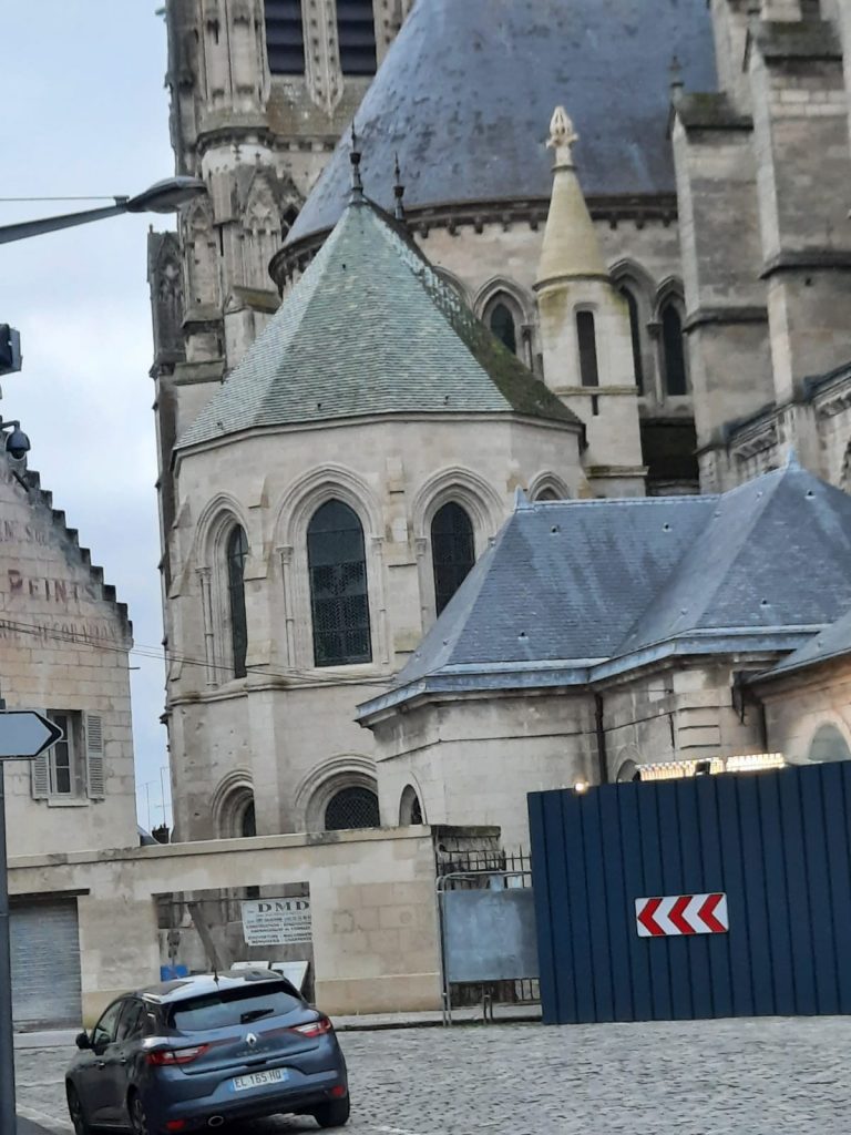 Travaux cathédrale Soissons - La restauration de la chapelle de la Résurrection est déjà achevée